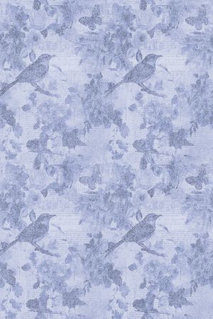 花鸟印花华亿平台图片