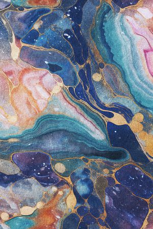 晕染肌理印花华亿平台图片