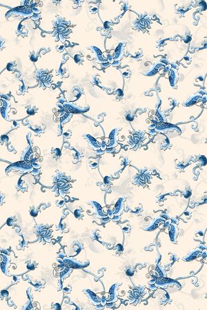 中国风印花华亿平台图片