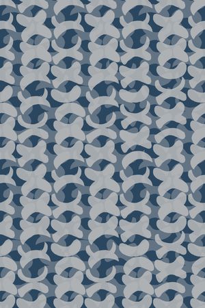 蓝色印花华亿平台图片