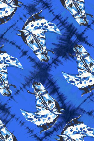 扎染华亿平台印花华亿平台图片