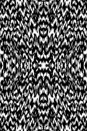 黑白印花华亿平台图片