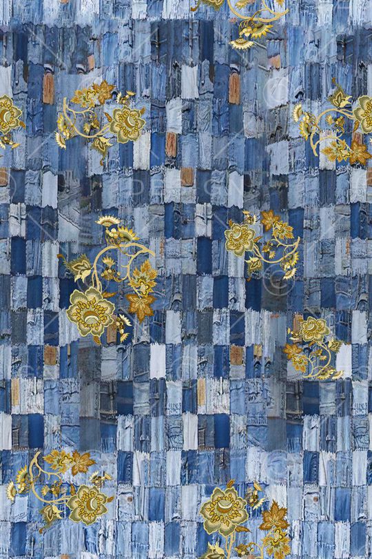 格子印花华亿平台图片