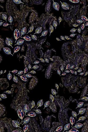 民族风印花华亿平台图片