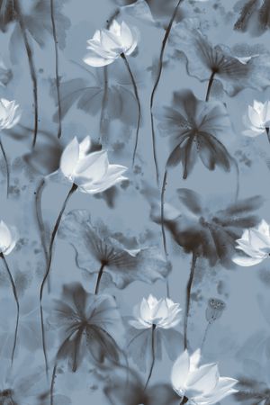 中国风印花华亿平台图片