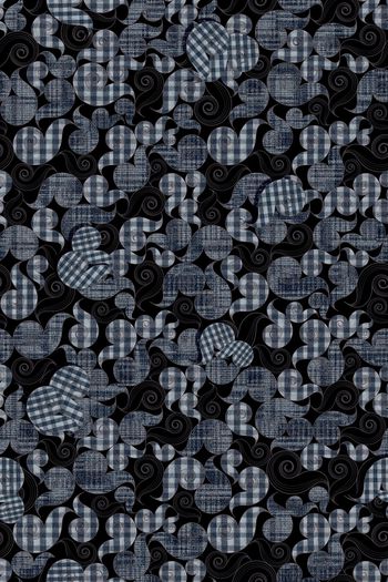 布纹印花华亿平台图片