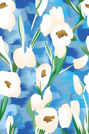 小碎花印花华亿平台图片