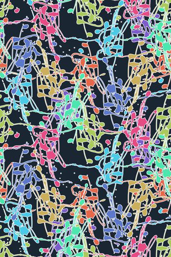 抽象印花华亿平台图片