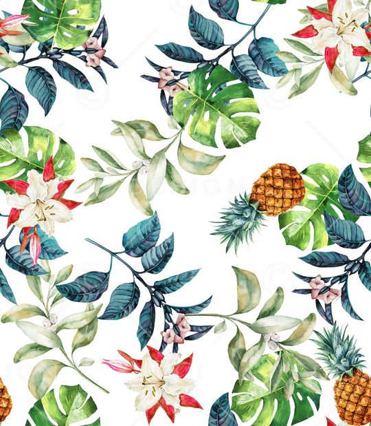 菠萝印花华亿平台图片