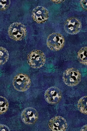 中国风印花华亿平台图片