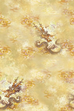 中国风印花华亿平台图片