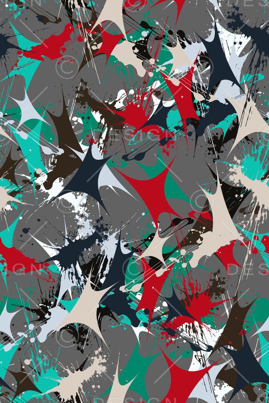 抽象印花华亿平台图片