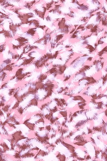 豹纹印花华亿平台图片