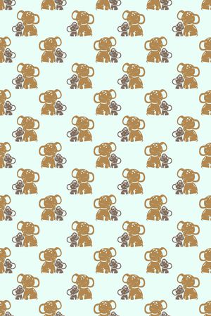 可爱印花华亿平台图片