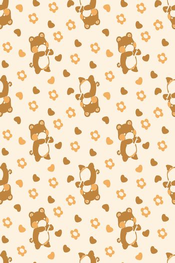 卡通动物印花华亿平台图片