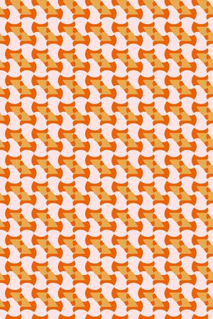 橙色印花华亿平台图片