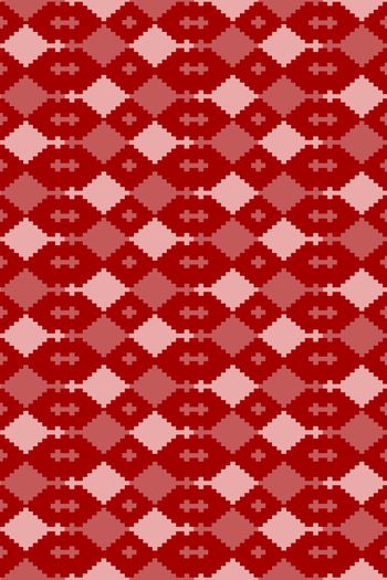 格子印花华亿平台图片