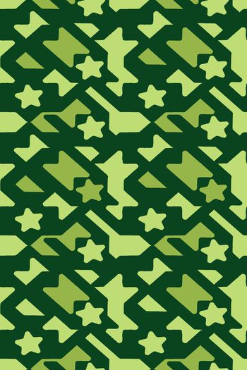 绿色印花华亿平台图片