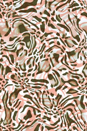 豹纹印花华亿平台图片