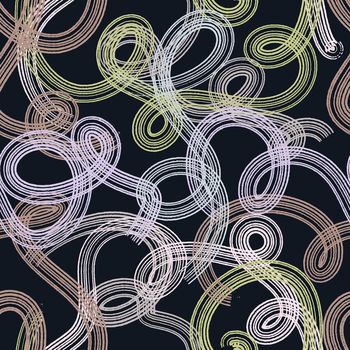 线条画印花华亿平台图片