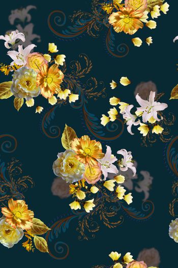 大花印花华亿平台图片