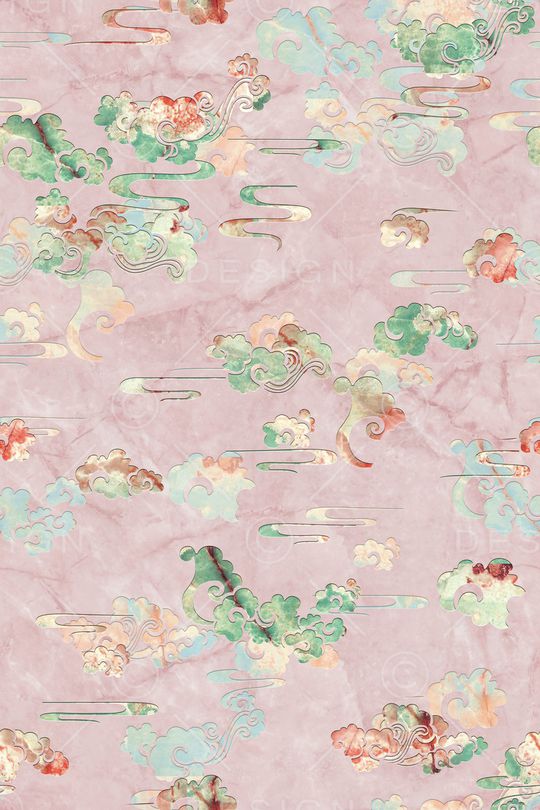 中国风印花华亿平台图片