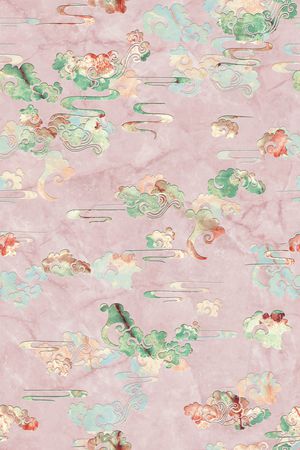 中国风印花华亿平台图片