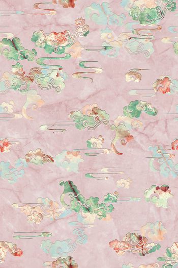 中国风印花华亿平台图片