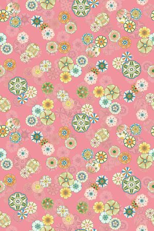 中国风印花华亿平台图片