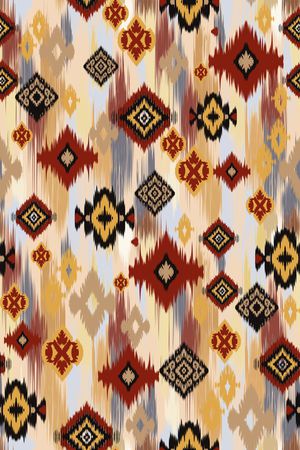 民族风印花华亿平台图片