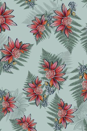 植物印花华亿平台图片