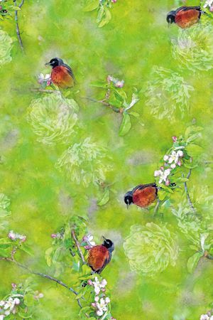 水彩印花华亿平台图片