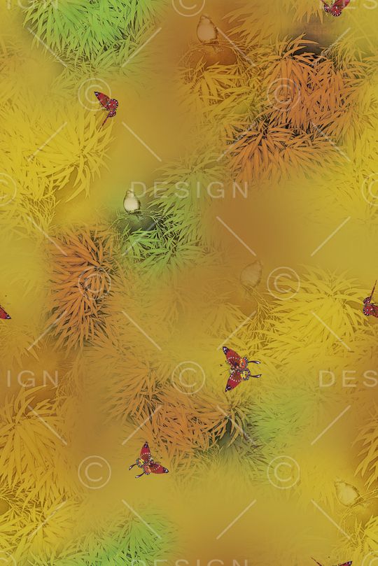 中国风印花华亿平台图片