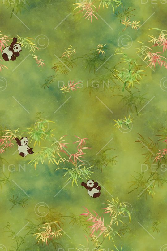 熊猫印花华亿平台图片