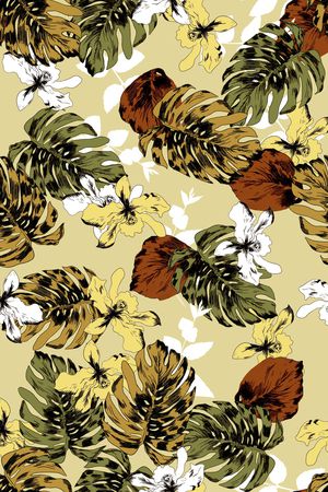 兰花印花华亿平台图片