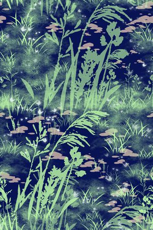 植物印花华亿平台图片