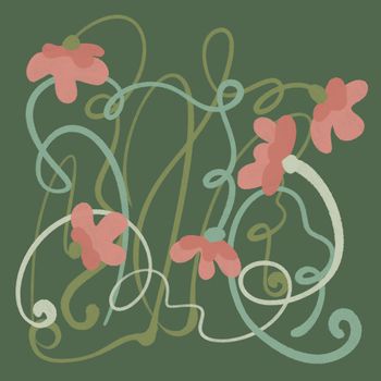 植物印花华亿平台图片