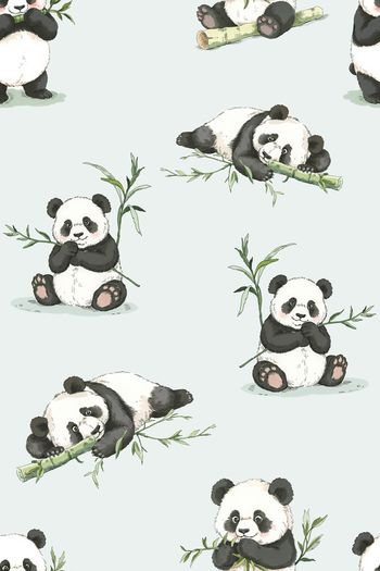 卡通动物印花华亿平台图片