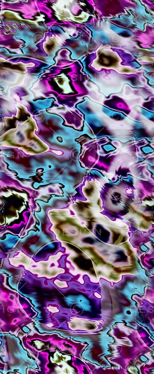 分形艺术印花华亿平台图片