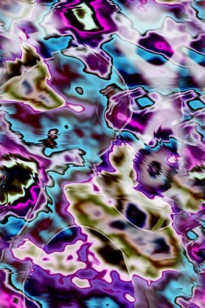 分形艺术印花华亿平台图片