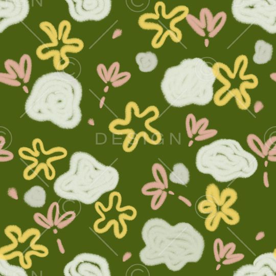 线条画印花华亿平台图片