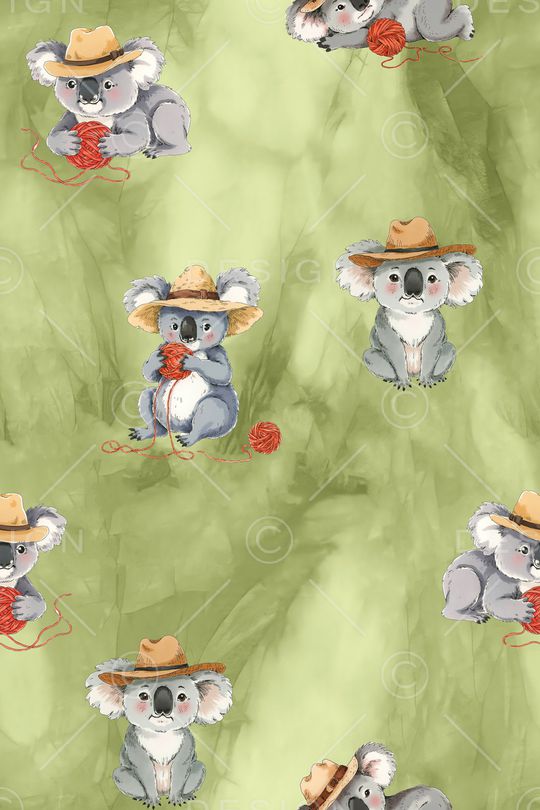 卡通动物印花华亿平台图片