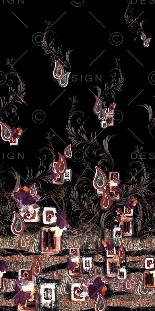 定位花印花华亿平台图片