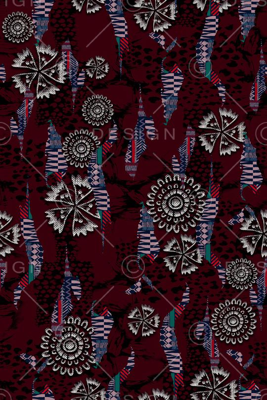 民族风印花华亿平台图片