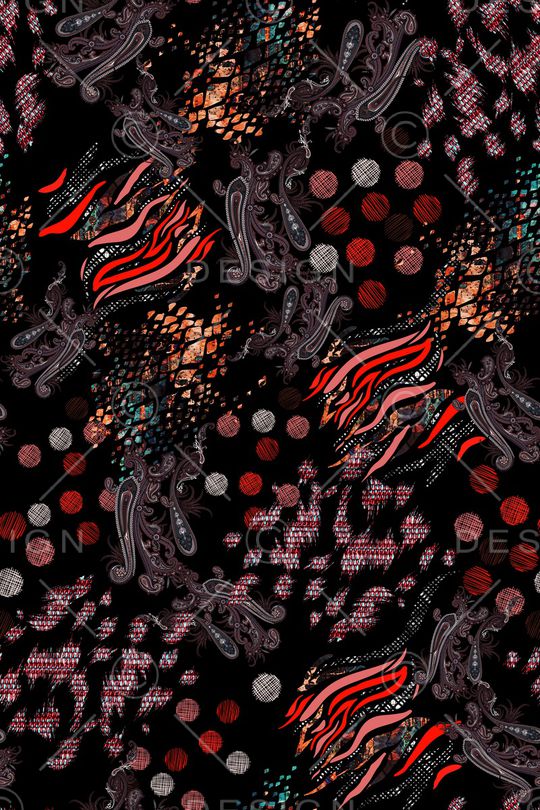 民族风印花华亿平台图片