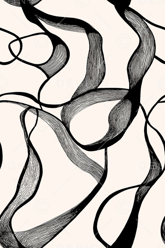 黑白印花华亿平台图片