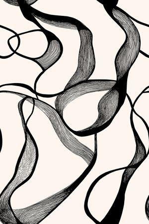 黑白印花华亿平台图片