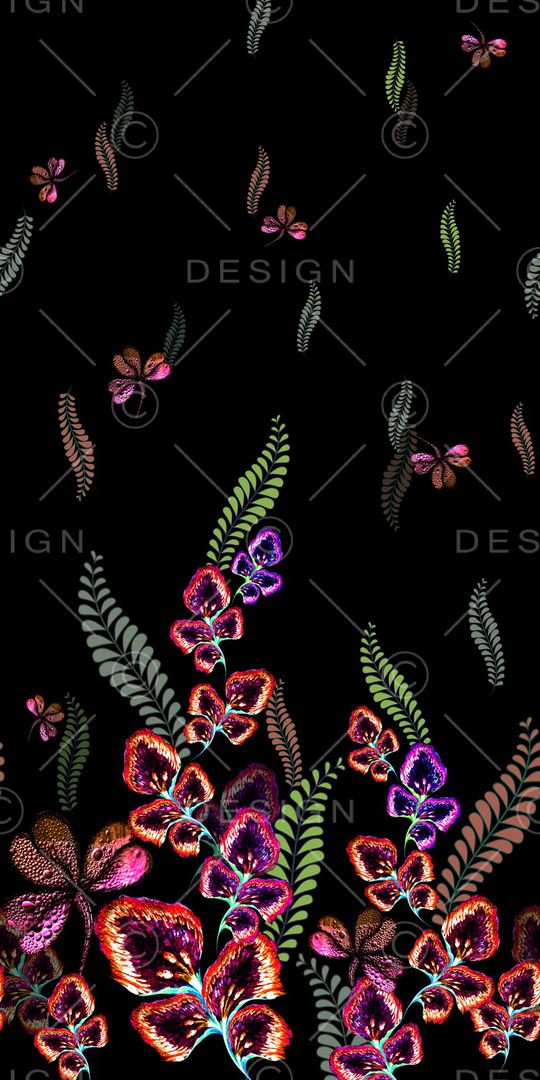 定位花印花华亿平台图片