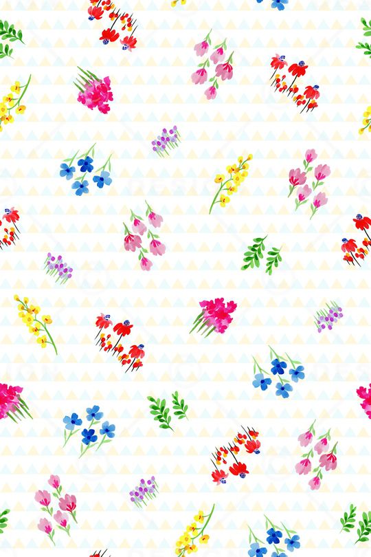 小清新印花华亿平台图片