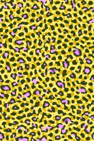 豹纹印花华亿平台图片